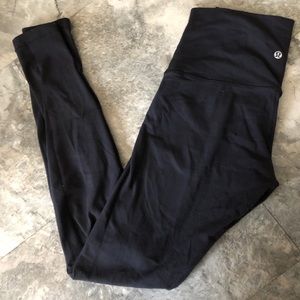 Lululemon Full length High waisted black legging